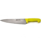 Thumbnail image #1 for Alegacy Foodservice Products Colorcode PC12910YL 10" Stainless Steel Cook's Knife with Yellow Plastic Handle Case of 6