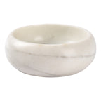 Thumbnail image #1 for Mikasa Hospitality Chic 5314812 Round Porcelain Pasta Bowl, 5.91 in, White Marble Case of 8