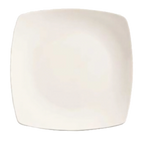 Thumbnail image #1 for Libbey Porcelana 840-465S Square Coupe Plate, 8-3/4-inch, Porcelain, Bright White