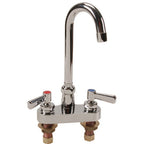 Thumbnail image #1 for AllPoints Foodservice Parts & Supplies Zurn® 1171319 Commercial Deck-Mount Gooseneck Faucet, 4" Centers, Lead-Free, 2.2 GPM
