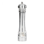 Thumbnail image #1 for Tableware Solutions USA Leone T4201 Salt/Pepper Mill, 8-Inch, Acrylic, Transparent