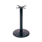 Thumbnail image #1 for G & A Commercial Seating B Series B24 Round Cast-Iron Table Base, 24-Inch Diameter Spread, 4-Inch Column, Dining Height, Black Finish