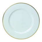 Thumbnail image #1 for Steelite International William Edwards, Burnished Gold 82107AND0104 Round Bone China Plate, 6.5", Burnished Gold Edge 1 Dozen