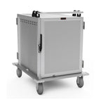 Thumbnail image #1 for Lockwood Manufacturing CA36-RR5-PT-6PS Pass-Through Meal Delivery Cart, Aluminum, Non-Insulated, 10-Tray Capacity