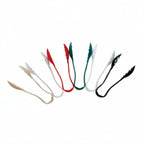 Thumbnail image #2 for Thunder Group PLSGTG009RD 9" Red Polycarbonate Scalloped Serving Tongs Case of 120