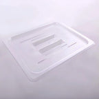 Thumbnail image #2 for Hakka Brothers Corp EasyRose P12HC 1/2 Size Clear Polycarbonate Food Pan Lid, 12.8 x 10.4 in
