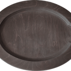 Thumbnail image #1 for ATSMFG Stone Mountain STM-UOH10 ATS MFG Wood Oval Underliner, 11-1/2"L, Walnut Stain