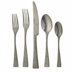 Thumbnail image #2 for 1880 Hospitality Lexia by Oneida® T576SDEF Oval Bowl Dessert Spoon, 7-1/4", Solid Heavy Weight, 18/10 Stainless Steel, Relic Finish 1 Dozen