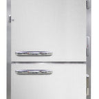 Thumbnail image #1 for Continental Refrigerator Designer Line D1RENPTHD-SD-GD One-Section Pass-Thru Reach-In Refrigerator, 28-1/2" Wide, Half-Height Solid/Glass Doors