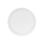 Thumbnail image #2 for Cal-Mil 24102-9-15 9-Inch Round White Melamine Plate with Narrow Rim Case of 6