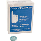 Thumbnail image #1 for AllPoints Foodservice Parts & Supplies 2801644 Large Blue Finger Cots