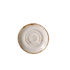 Thumbnail image #1 for Steelite International Steelite Performance, Craft White 11550165 Double Well Saucer, Round White Alumina Vitrified, 4.63" Case of 3 Dozen