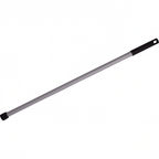 Thumbnail image #1 for AllPoints Foodservice Parts & Supplies 1591205 36" Broom Handle with Aluminum Shaft and Black Plastic Handle