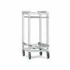 Thumbnail image #1 for Convotherm CCTT20S Cassette Transport Trolley, Adjustable Height, Braking Casters, for C4 6.20 & 10.20 Stacking Kits