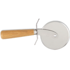 Thumbnail image #1 for Alegacy Foodservice Products 2004PC Pizza Cutter, 3-1/2" Stainless Steel Wheel, Hardwood Handle, 8"L Case of 12