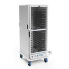 Thumbnail image #1 for Lockwood Manufacturing CA71-PFIN-CD-R Mobile Insulated Proofing/Hot Holding Cabinet, 16 Full-Size Pan, Clear Right-Hinged Door