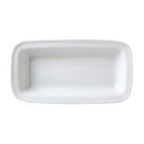 Thumbnail image #1 for Vertex China Market Buffet ARG-HH Rectangular China Hospitality Plate, Half, 32 oz, Bright White, 12-3/4" x 6-3/4" x 2" 1 Dozen