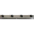Thumbnail image #1 for Eagle Group 321561 Wall-Mounted Mop Holder, 24"W, Holds 4 Mops
