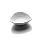 Thumbnail image #1 for G.E.T. Zen - EGS JWT65-W 7 oz White Melamine Bowl, Round Irregular Edge, 5-1/8 in Diameter Case of 6