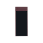 Thumbnail image #1 for Risch Iridescent MMB-IRI 4.25X11 Magnetic Faux-Leather Menu Board, Hardback, Top Hinge, 4-1/4" x 11" Case of 25