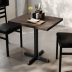 Thumbnail image #2 for Flash Furniture GSF-REC2430-DKBRN-T2222-GG Rectangular Beech Butcher Block Tabletop, 24"W x 30"D, Dark Brown