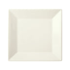 Thumbnail image #1 for Winco Royalsquare RPS-925-AW Square Porcelain Plate, 9-1/4 inch, American White Case of 2 Dozen
