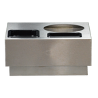 Thumbnail image #1 for Steril-Sil Company E1-CND-7QT-15V Condiment Pump Insert, 1-1/2-Size, Fits 7-qt Insert, Stainless Steel, Includes 1/6-Size Pan