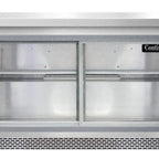 Thumbnail image #2 for Continental Refrigerator SW48NSGD-FB 48-Inch 2-Section Worktop Display Refrigerator with Sliding Glass Doors