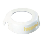 Thumbnail image #1 for TableCraft Products CB13 Dispenser ID Collar, Poppyseed, White Plastic, Fits 48 oz Dispenser