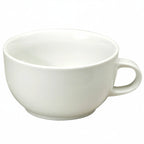 Thumbnail image #1 for 1880 Hospitality R4130000524 12 oz Porcelain Jumbo Coffee Cup with Handle, Rolled Edge, Bright White Case of 3 Dozen