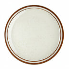 Thumbnail image #1 for Libertyware Tuscon CD25-41 China Plate, 5-1/2" Round, Narrow Rim, Brown Speckled Case of 3 Dozen