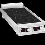 Thumbnail image #5 for Eurodib USA CCI2351PH Commercial Countertop Dual-Zone Induction Cooktop, 7 kW, 240V, Stainless Steel