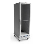 Thumbnail image #1 for Lockwood Manufacturing CA67-PFIN-34CD-R Mobile Insulated Proof/Holding Cabinet, Aluminum, Clear Full-Height Door, 33 Pan