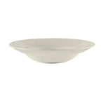 Thumbnail image #1 for Tuxton China San Marino ASU-062 Ceramic Soup Bowl, 10-1/2 oz, 9-1/2" Diameter, Round, Rimmed, Embossed, Pearl White Case of 2 Dozen