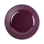 Thumbnail image #1 for G.E.T. DGP7R-PG Round Melamine Plate, 7" Diameter, Purple Glaze Case of 6