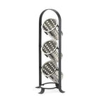 Thumbnail image #1 for Cal-Mil Soho 1583-13 3-Tier Wire Cylinder Display, Black, 8-3/4"W x 8-1/2"D x 21"H