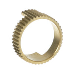 Thumbnail image #1 for AllPoints Foodservice Parts & Supplies Fisher 1131096 Sink Drain Twist Waste Rotor Stop, 3/4 in OD, Brass