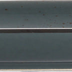 Thumbnail image #2 for International Tableware Splash™ SH-34-LN Stoneware Platter, 9" x 4-3/8", Organic Rectangle, Lunar Blue Case of 2 Dozen