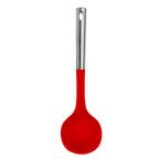 Thumbnail image #1 for Kadra Kitchenware Millvado M8571/E Soup Ladle, 13-Inch Stainless Steel Handle, Red Nylon Case of 6