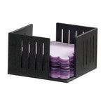 Thumbnail image #1 for Cal-Mil Classic 28504-13 Napkin Organizer, 5.25" x 5.25" x 3.5"H, ABS Plastic, Black