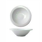 Thumbnail image #1 for International Tableware Bristol BL-15 Porcelain Fruit Bowl, 10-1/2 oz., 6-1/2" Round, Bright White Case of 3 Dozen