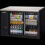 Thumbnail image #5 for Everest Refrigeration EBB48G-SD Two-Section Back Bar Refrigerator, 49-Inch, 13 Cu. Ft., Glass Sliding Doors