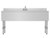 Thumbnail image #6 for KoolMore 60-Inch Commercial 3-Compartment Underbar Sink with Dual Drainboards and 3-Inch Backsplash