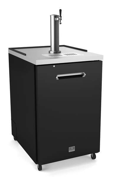 Product image #5 for Kelvinator Commercial 24-Inch 1-Door 1-Tower Draft Beer Dispenser, 9 Cu. Ft., Rear-Mounted Self-Contained Refrigeration
