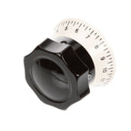 Thumbnail image #1 for AllPoints Foodservice Parts & Supplies 221314 Oven Adjustment Knob, 2-7/8 in Diameter, 0-15