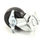 Thumbnail image #1 for AllPoints Foodservice Parts & Supplies 8005855 Locking Plate Caster for PMF 2