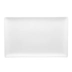 Thumbnail image #1 for Ten Strawberry Street Whittier Platters WTR-16RECPLTR-MWHT 16-Inch Rectangular Shallow Matte White Platter Case of 6