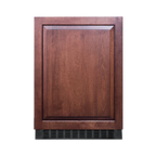 Thumbnail image #1 for Summit Commercial FF64BIF 1-Section Reach-In All-Refrigerator, 4.6 cu. ft., Solid Reversible Panel-Ready Door, Black Exterior