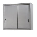 Thumbnail image #1 for Tarrison Products Ltd. Servery TC-C1448W Wall-Mounted Stainless Steel Utility Cabinet, Sliding Doors, Adjustable Shelf, 48"W x 14"D