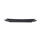 Thumbnail image #2 for G.E.T. Denali - EGS B20378-B Rectangular Black Melamine Plate, 11 3/8" x 5 1/8" x 7/8"H Case of 6